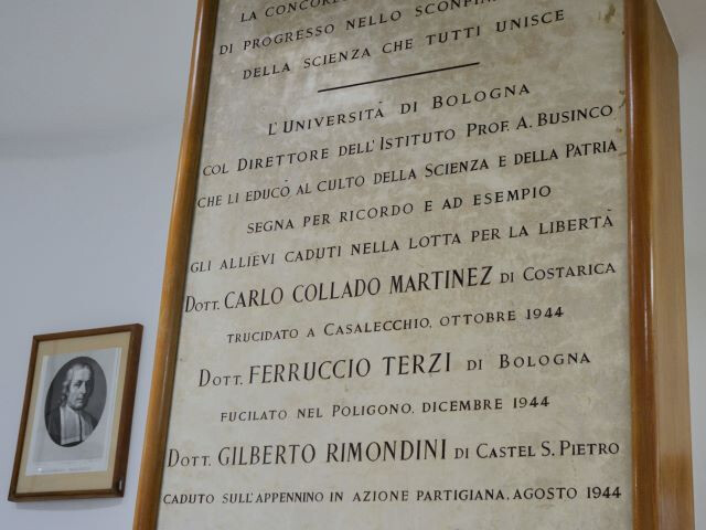 Lapide per i medici caduti durante la Resistenza