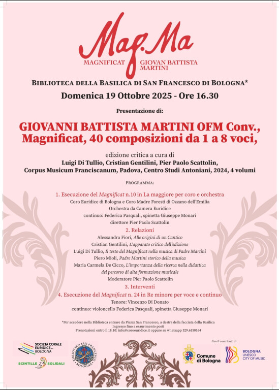 immagine di Progetto Mag.Ma. (Magnificat Martini)