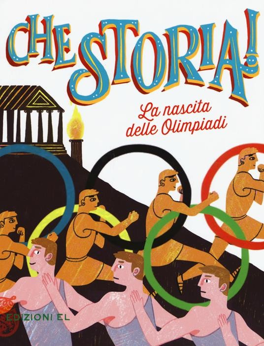 copertina di La nascita delle Olimpiadi