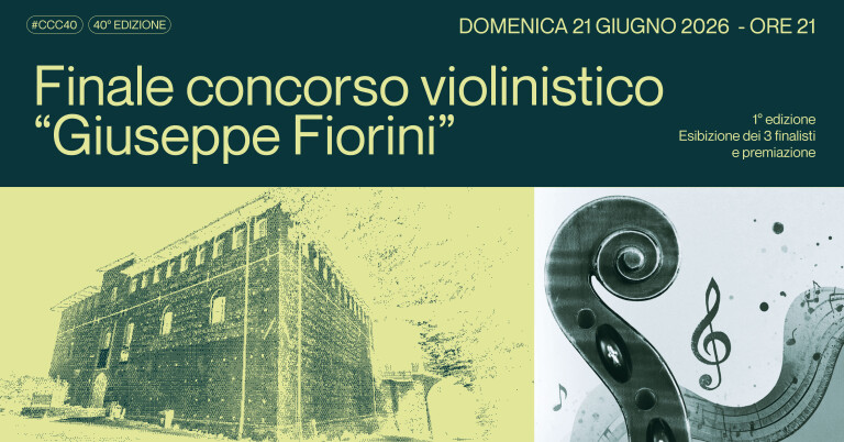 copertina di Finale concorso violinistico "Giuseppe Fiorini"
