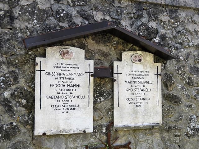 Cimitero di San Martino - Vittime della strage di Monte Sole
