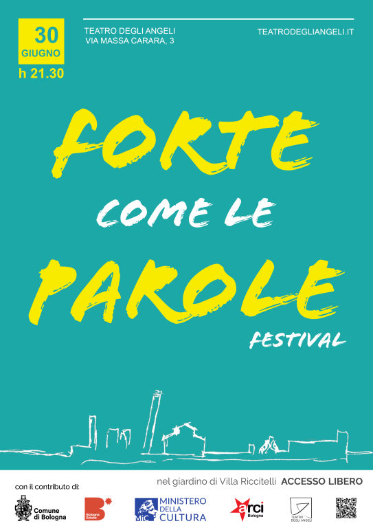 Forte come le parole 2026 Giardino degli Angeli.