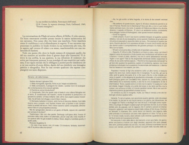 immagine di Umberto Eco, Il pendolo di Foucault (1988)