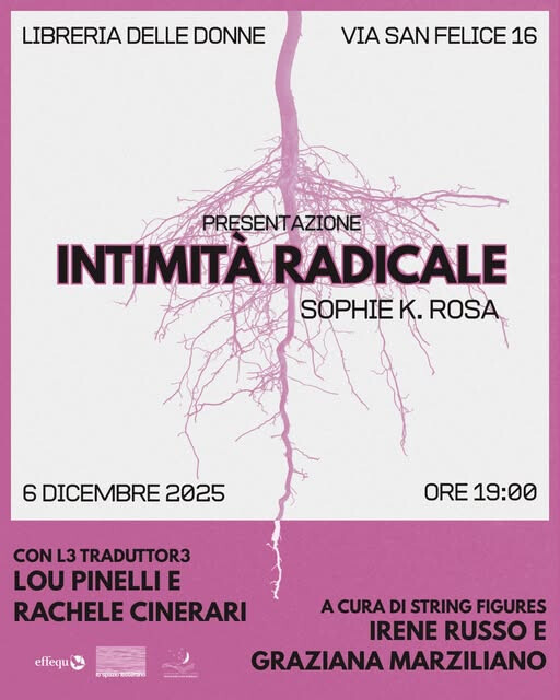 immagine di Intimità Radicale