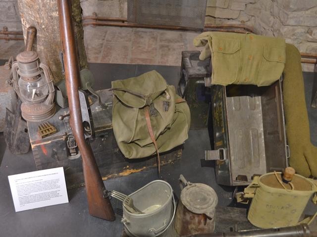 Equipaggiamento militare partigiano - Museo della Repubblica di Montefiorino e della Resistenza italiana - Montefiorino (MO)