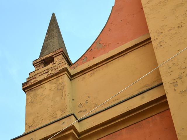 Chiesa di San Giovanni Battista dei Celestini - facciata - particolare