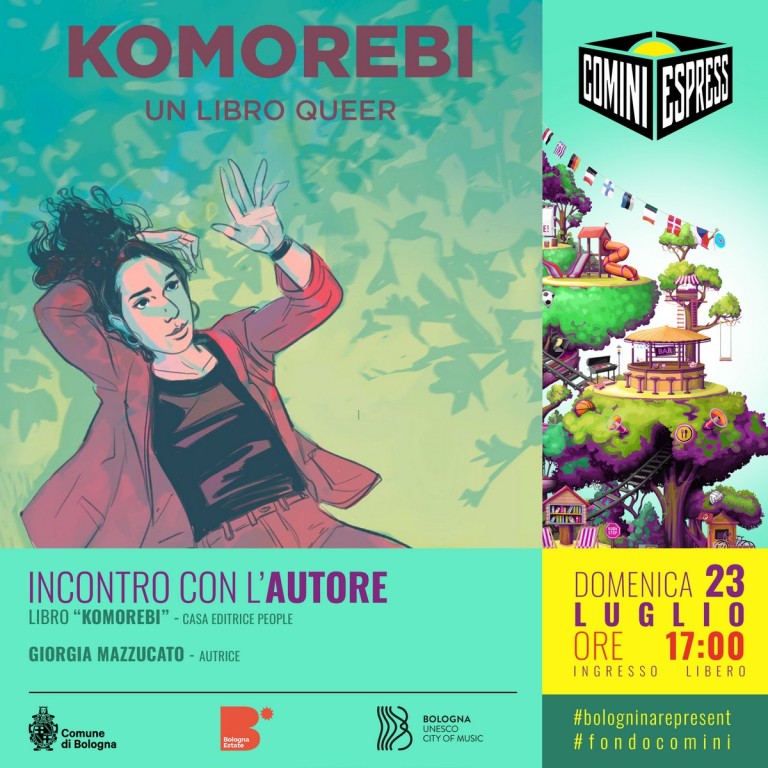 copertina di Incontro con l’autore | “Komorebi”