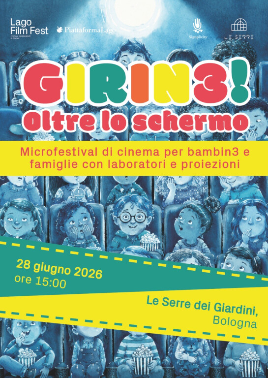 copertina di Girini – Oltre lo schermo