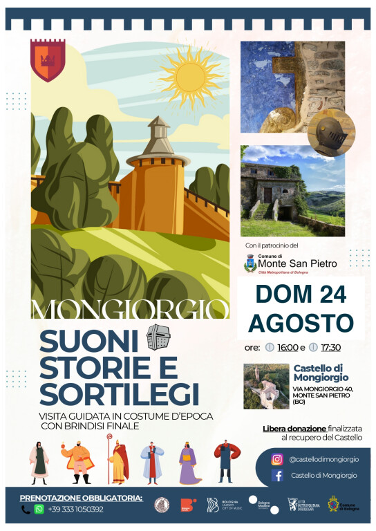 copertina di Visita guidata in costume d'epoca con brindisi finale 