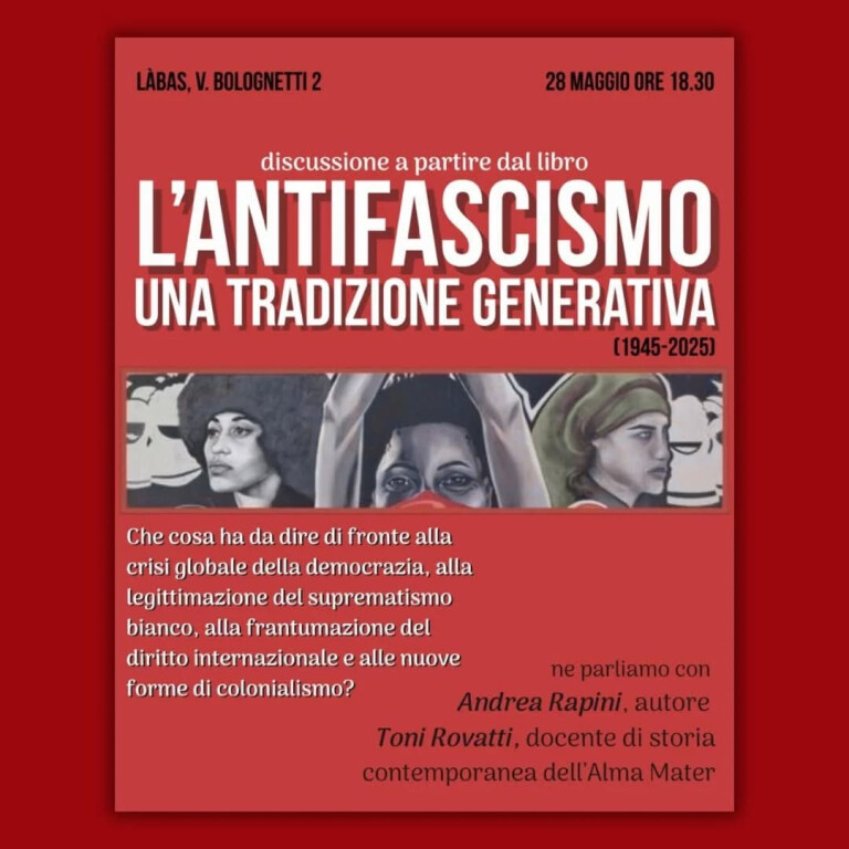 cover of L'antifascismo. Una tradizione generativa