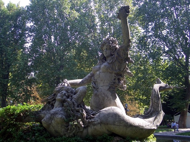 Statua di sirena 