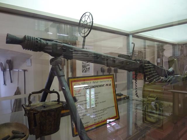 Maschinengewehr MG42 detta "la sega di Hitler" - Castel del Rio (BO) - Museo della Guerra - Linea Gotica
