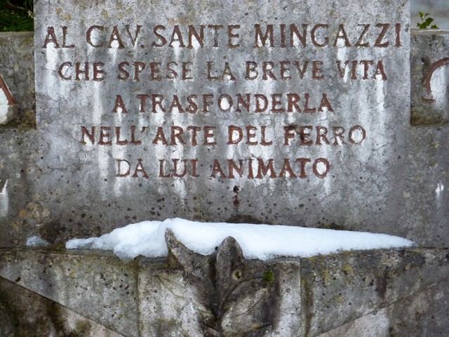 Tomba di Sante Mingazzi 