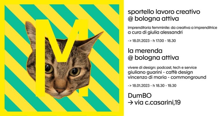 copertina di Sportello Lavoro Creativo @ Bologna Attiva: il prossimo appuntamento è dedicato al design