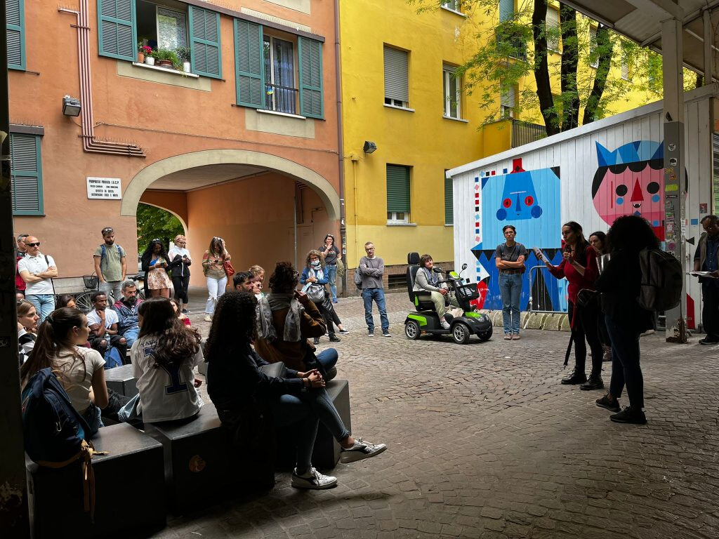 copertina di Passeggiata in Bolognina