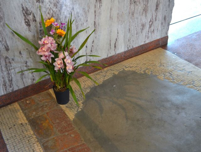 Il luogo in cui fu collocata la bomba