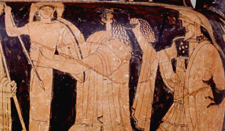 copertina di Le parole dei vinti: Euripide - Le Troiane