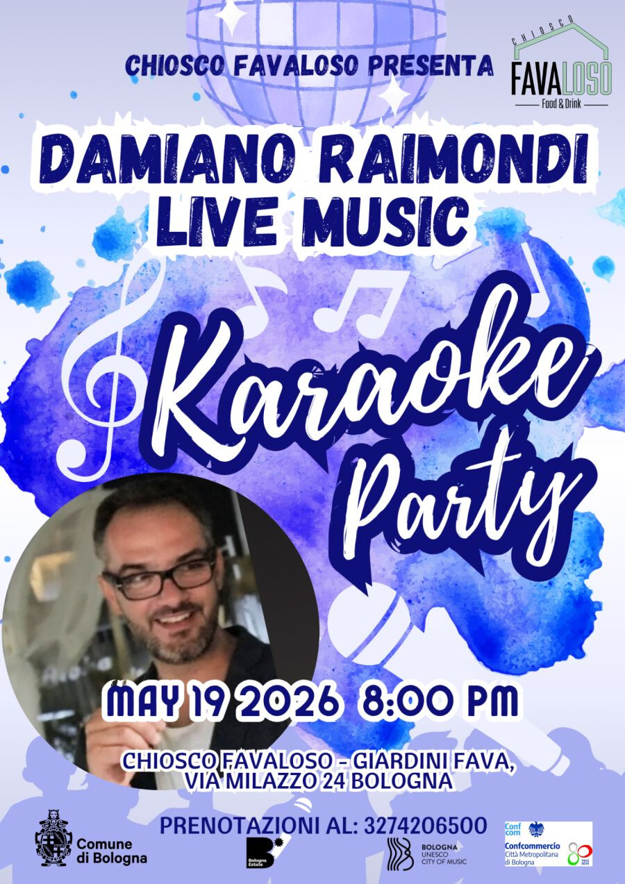 Karaoke con Damiano Raimondi