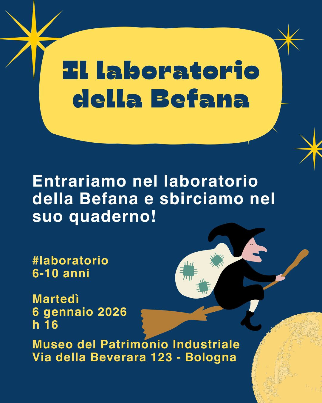 cover of Il laboratorio della Befana