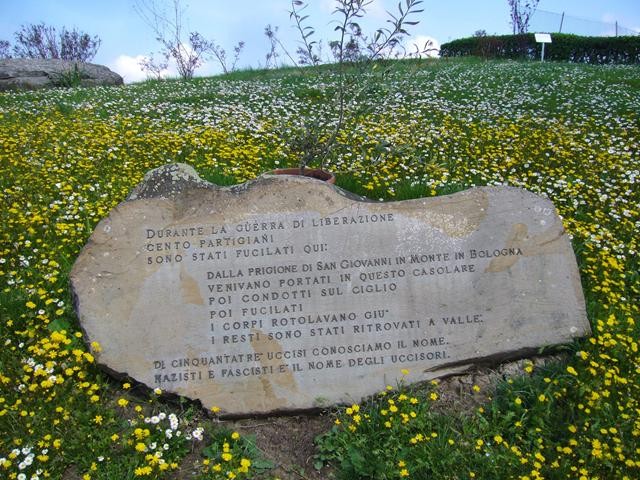 Monumento di Monte Sabbiuno - Paderno (BO) - particolare