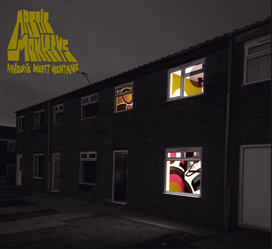 copertina di The Arctic Monkeys, Favourite worst nightmare, Domino Records/Warner Bros., 2007