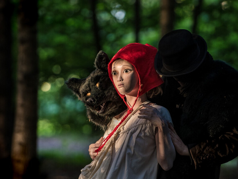 couverture de Cappuccetto Rosso nel bosco