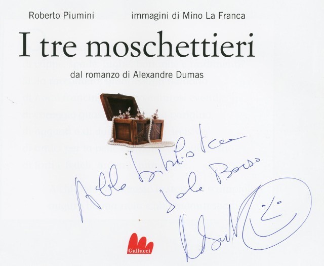 i 3 moschettieri dedica sbr