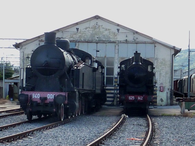 Vecchie locomotive della Porrettana 