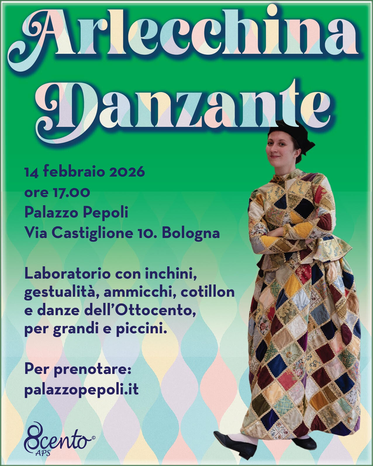 copertina di Arlecchina Danzante