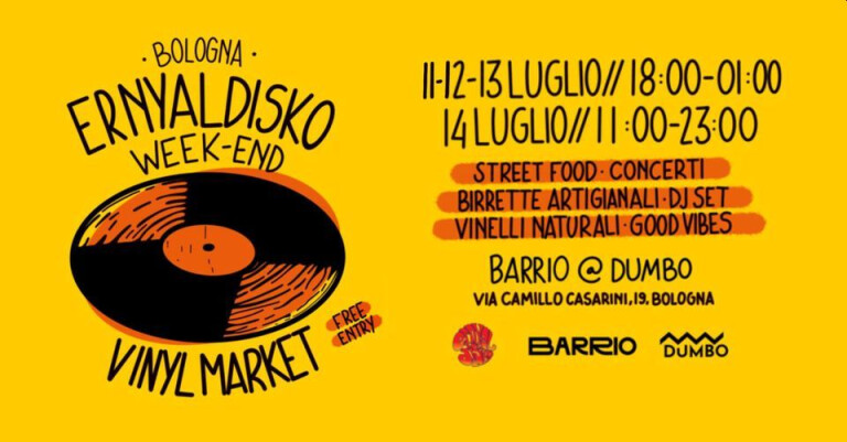 copertina di Ernyaldisko Week End | Vinyl Market & Good Vibes