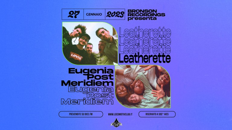 immagine di Bronson Recordings Night! Leatherette Eugenia Post Meridiem