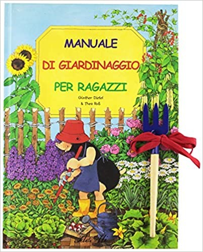 copertina di Manuale di giardinaggio per ragazzi 