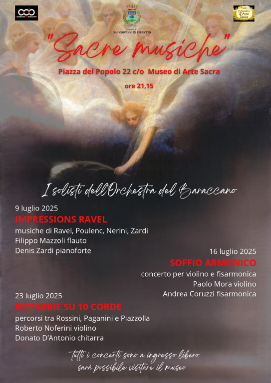 copertina di Sacre Musiche