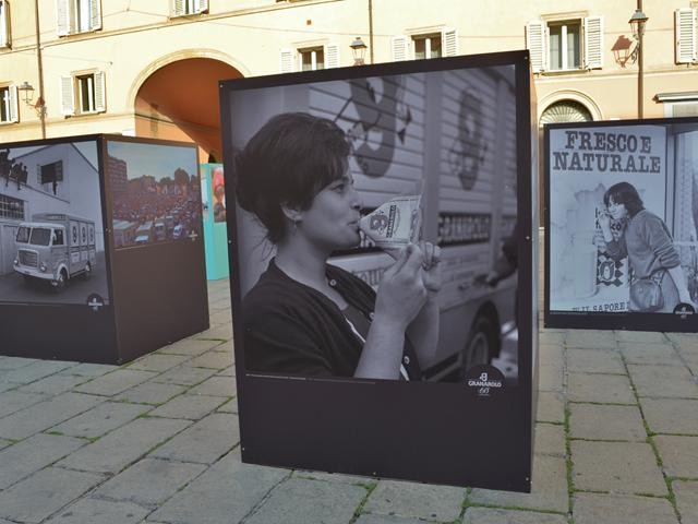 Mostra fotografica per i 60 anni della Granarolo - Piazza Galvani (BO) - 2017