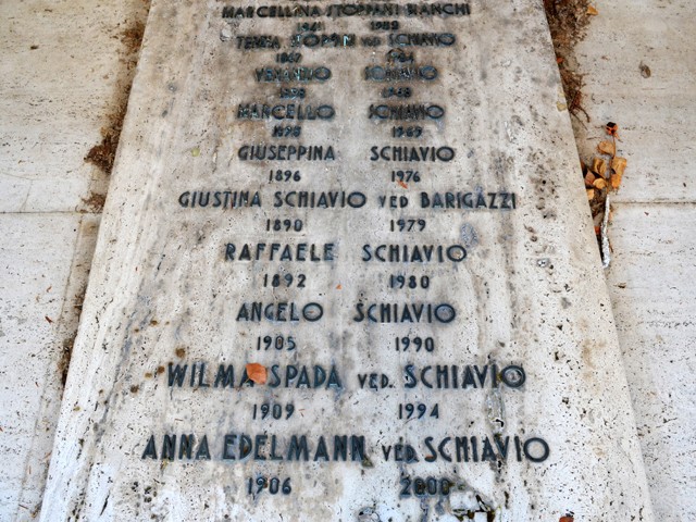 Tomba di Angelo Schiavio 