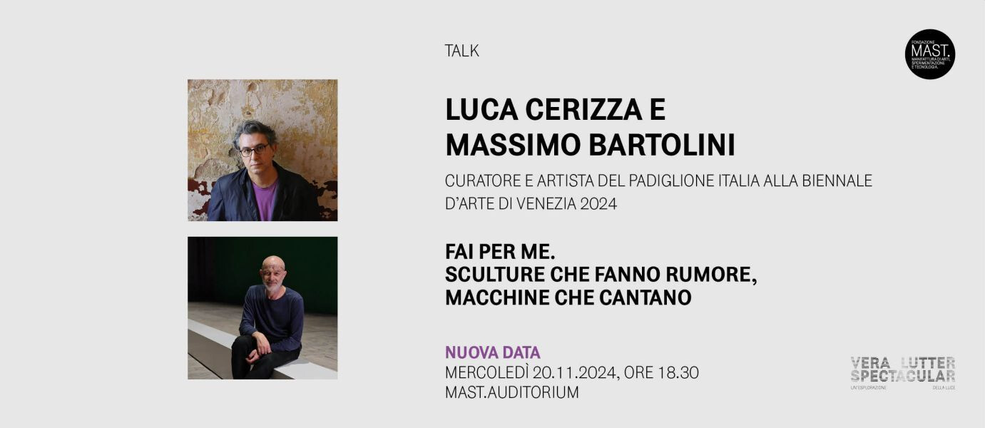 Talk Luca Cerizza e Massimo Bartolini 