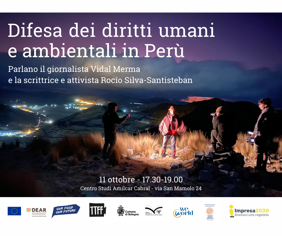 copertina di Difesa dei diritti umani e ambientali in Perù