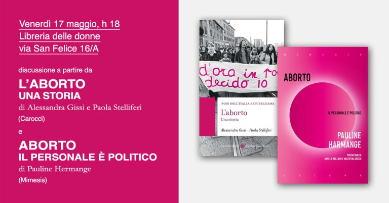 copertina di Aborto. Storia e attualità di un diritto sotto attacco