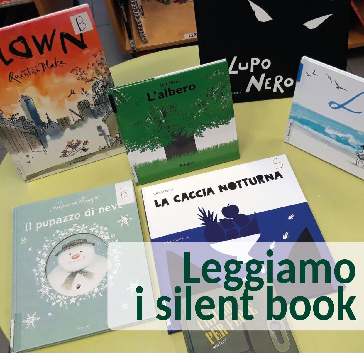 copertina di Leggiamo i silent book