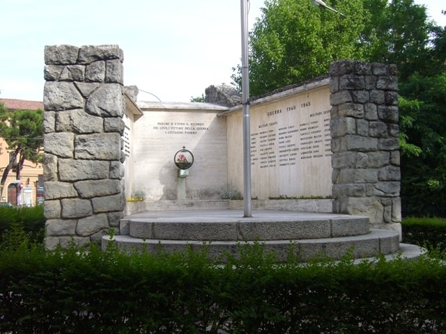 Monumento in memoria dei partigiani e dei civili di Corticella caduti durante la guerra