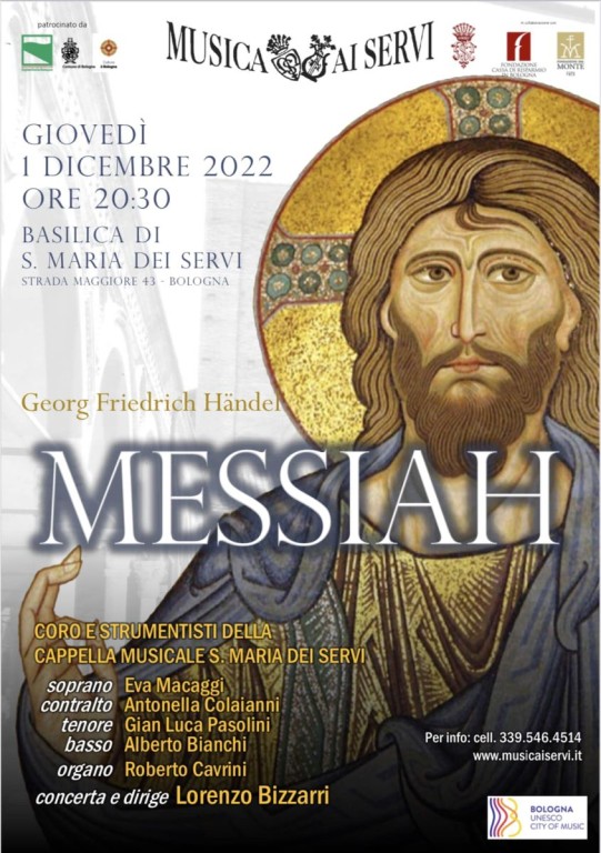 copertina di Il Messiah di G.F. Haendel