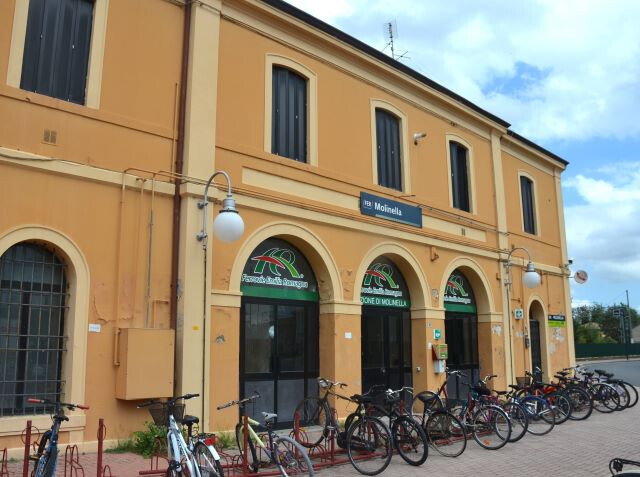 Stazione della Ferrovia Bologna-Portomaggiore