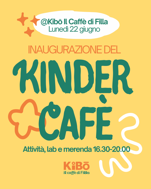 immagine di Inaugurazione del Kinder Cafè