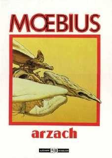 copertina di Moebius, Arzach, Bologna, Alessandro distribuzioni, 1991