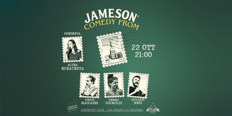 copertina di Jameson Comedy From