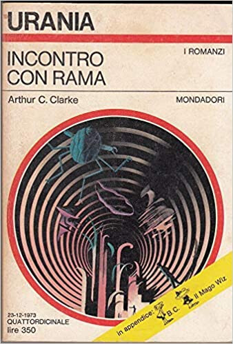 copertina di Incontro con Rama