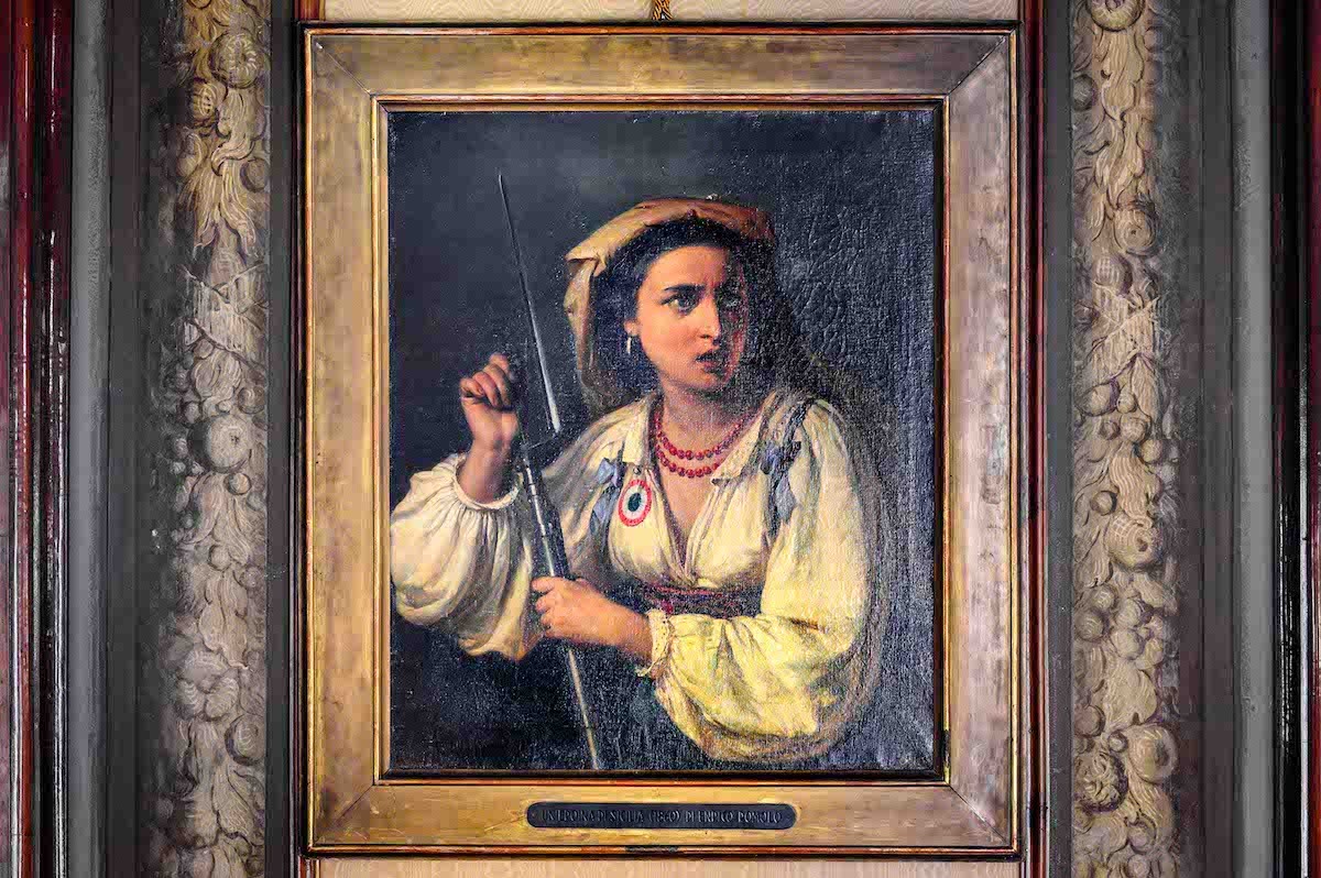 copertina di Un’eroina della sfortunata Carini in Sicilia di Enrico Romolo