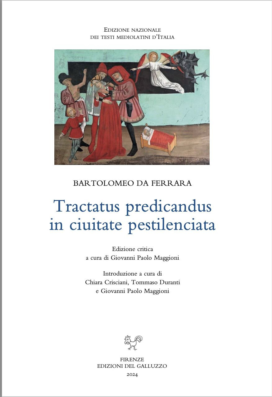 cover of Tractatus moralis predicandus in ciuitate pestilenciata di Bartolomeo da Ferrara