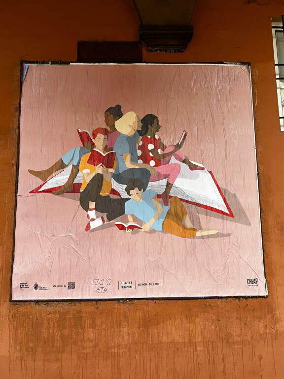 copertina di Leggere insieme a Bologna