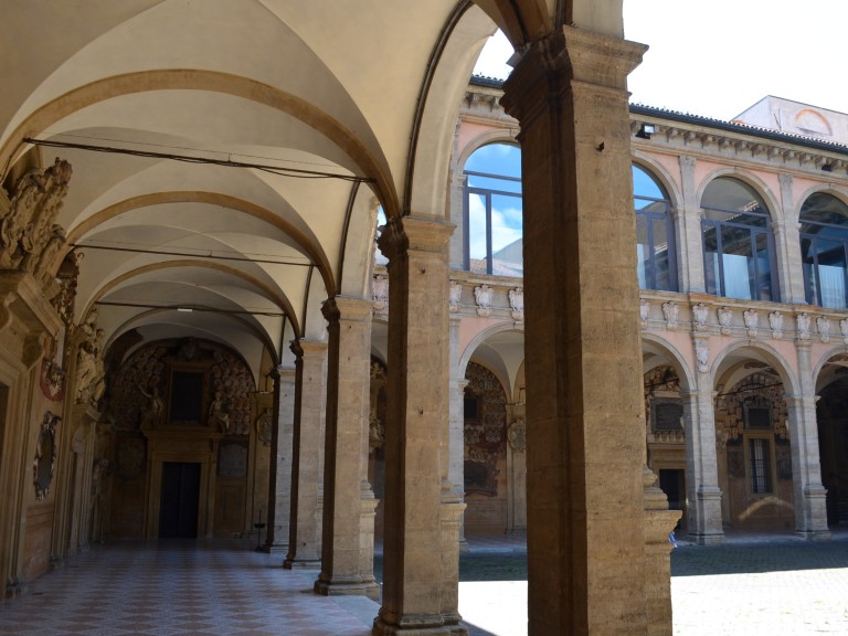 Palazzo dell'Archiginnasio - Piazza Galvani (BO) - Piano terreno